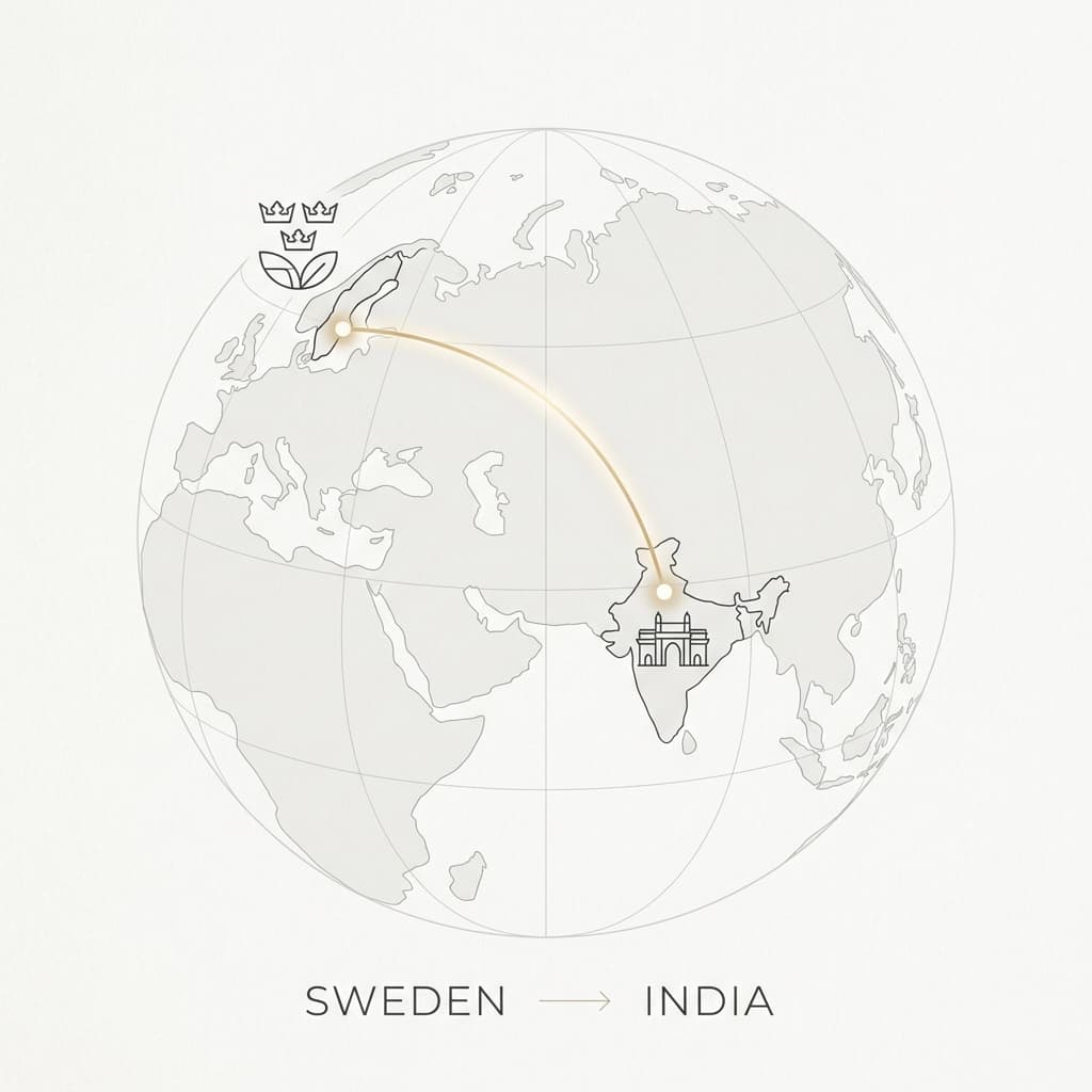 Sweden to India Corridor